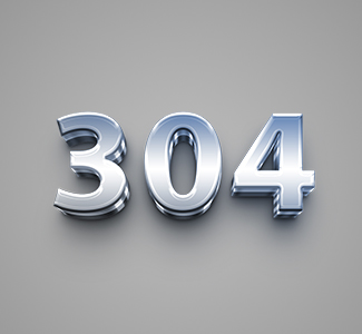 استنلس استیل 304